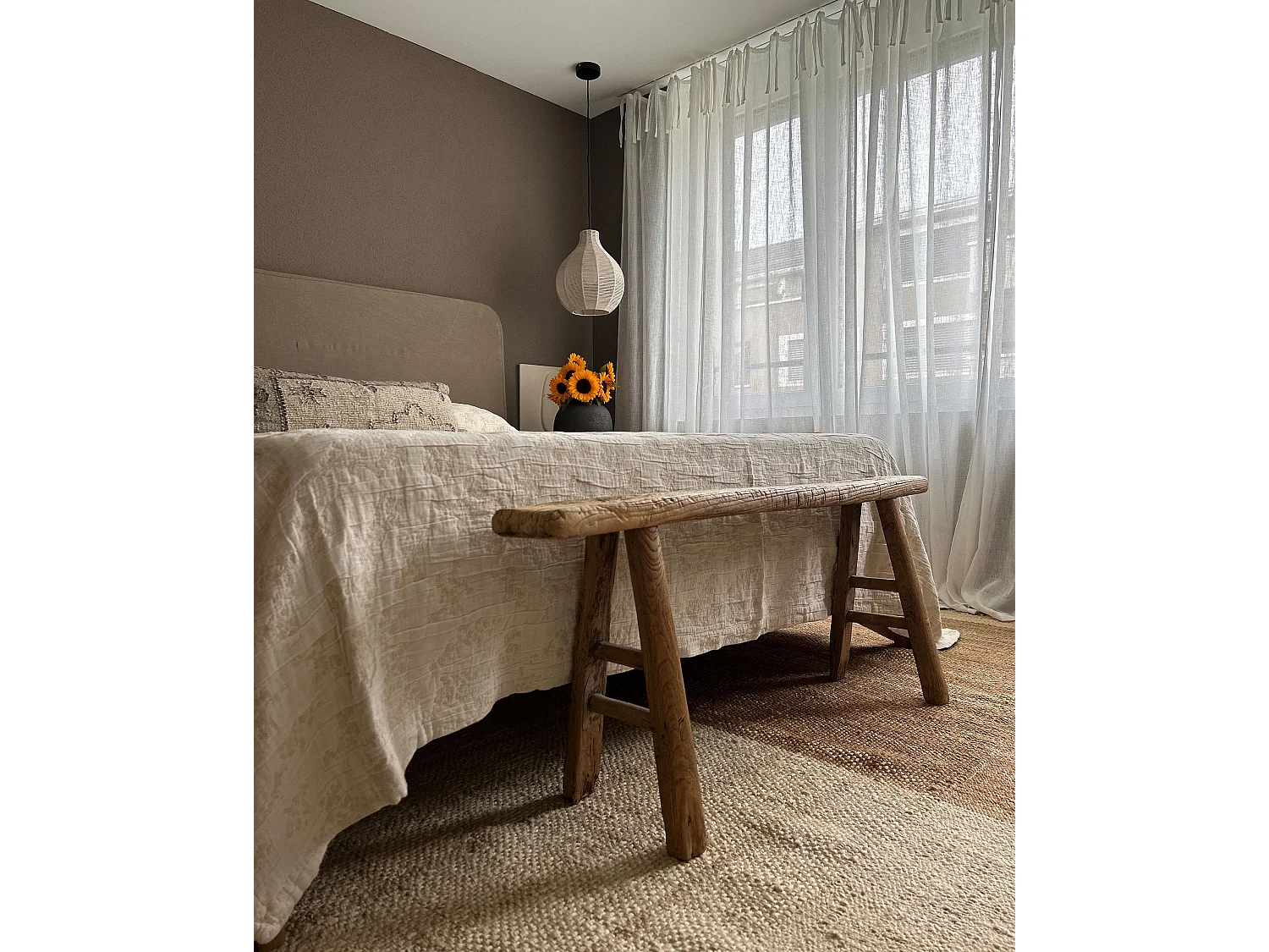 Tapis KARKIN 160 x 230 cm Jute Beige
