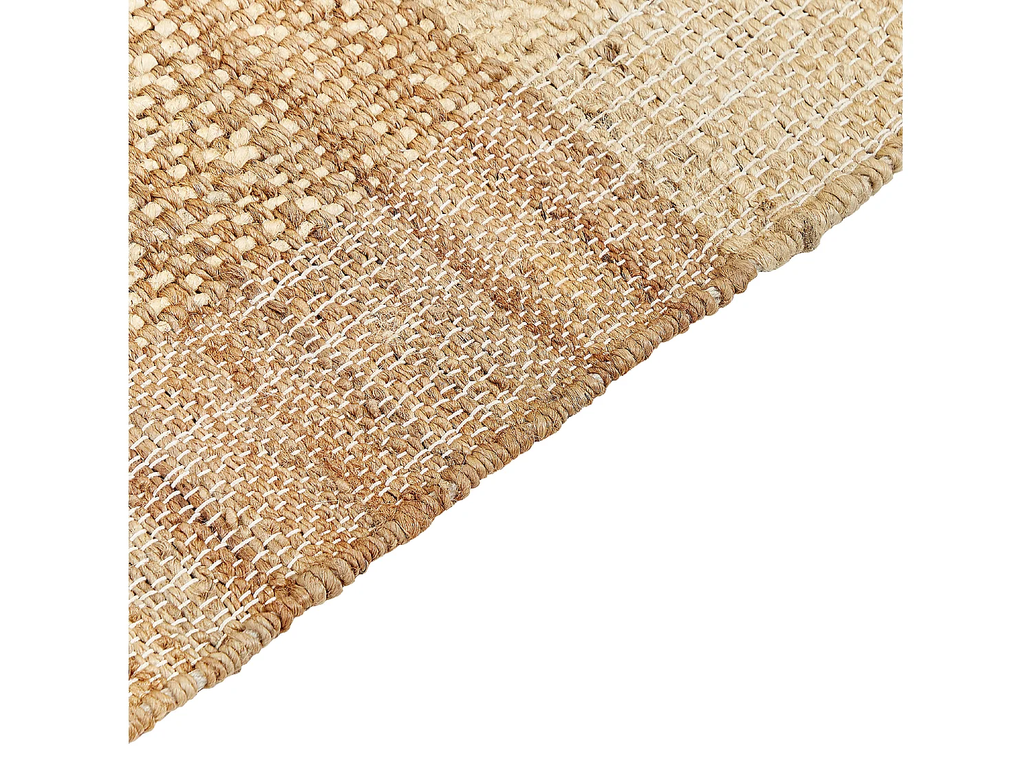 Vloerkleed KARKIN 160 x 230 cm Jute Beige