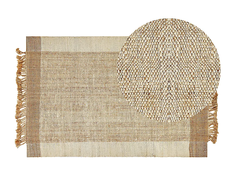 Tapis DEDEMLI Beige 200 x 300 cm Jute