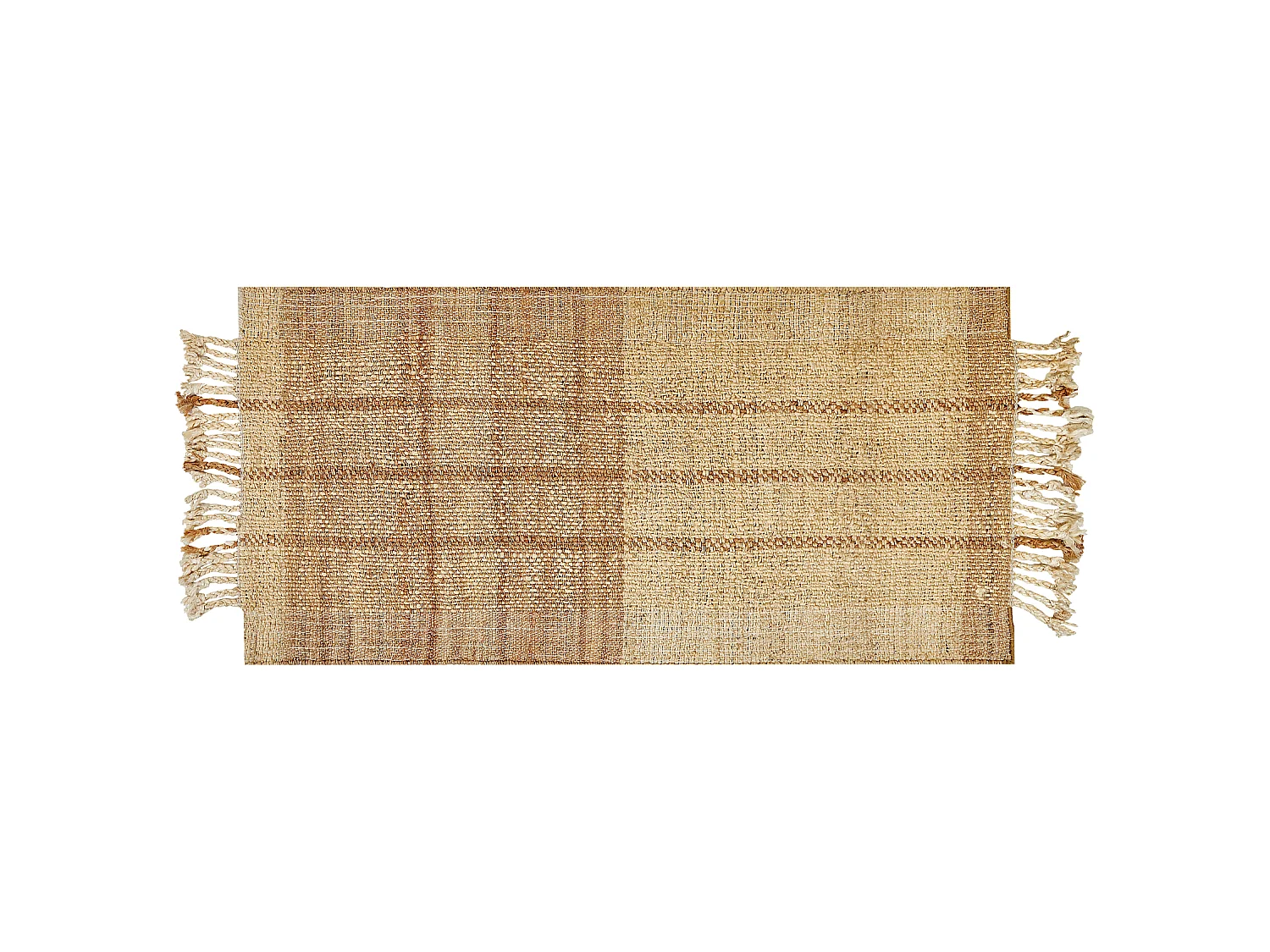 Rug KARKIN Beige 80 x 150 cm Jute