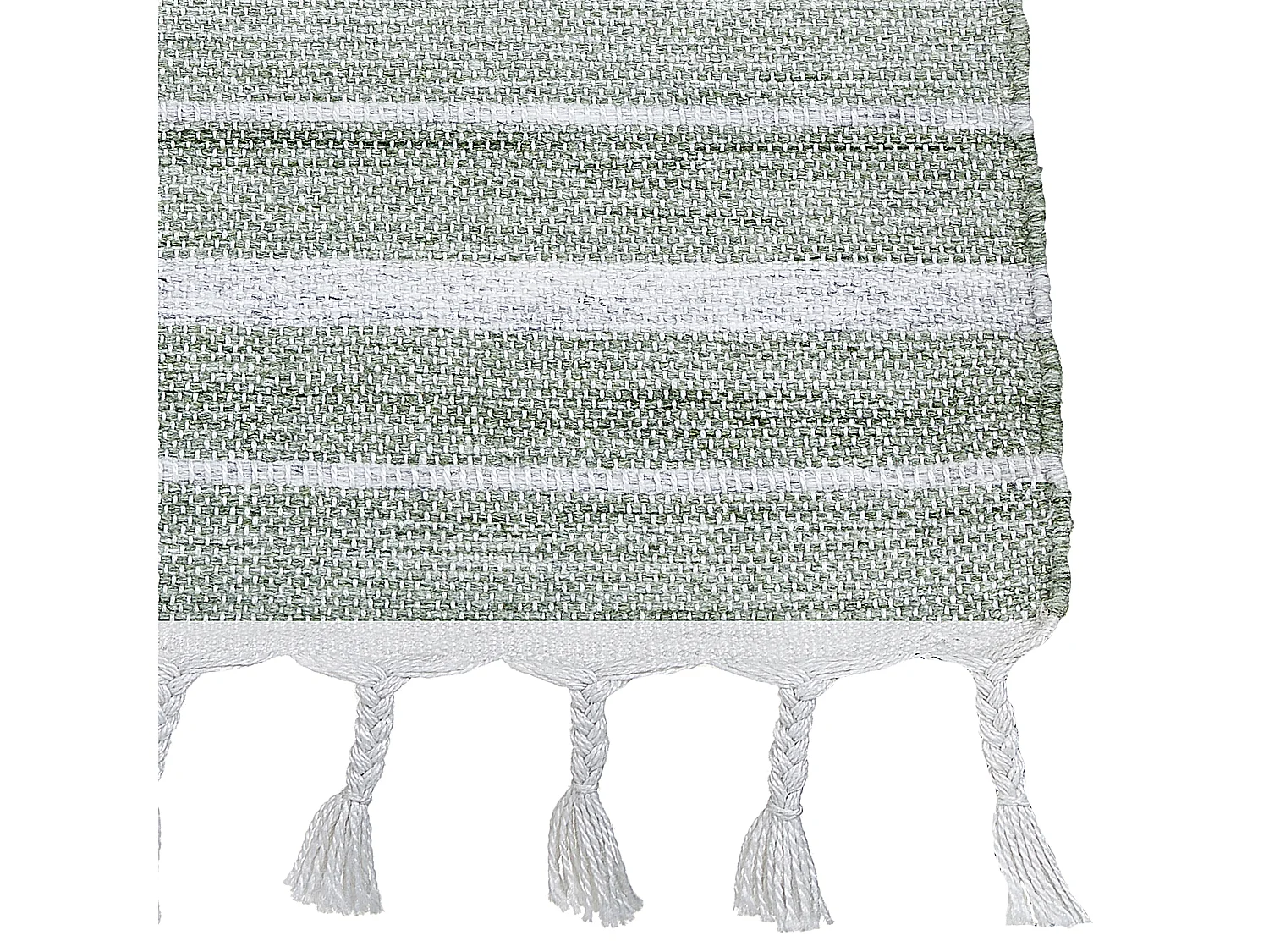 Tapis vert 140 x 200 cm BADEMLI