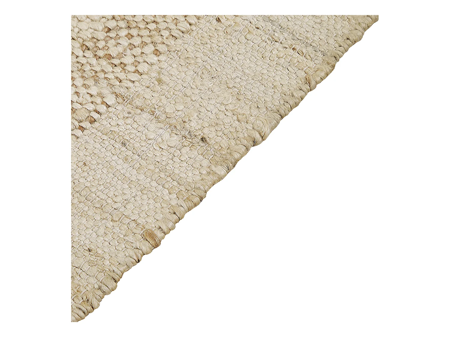 Alfombra YELMEZ 140 x 200 cm Yute Beige