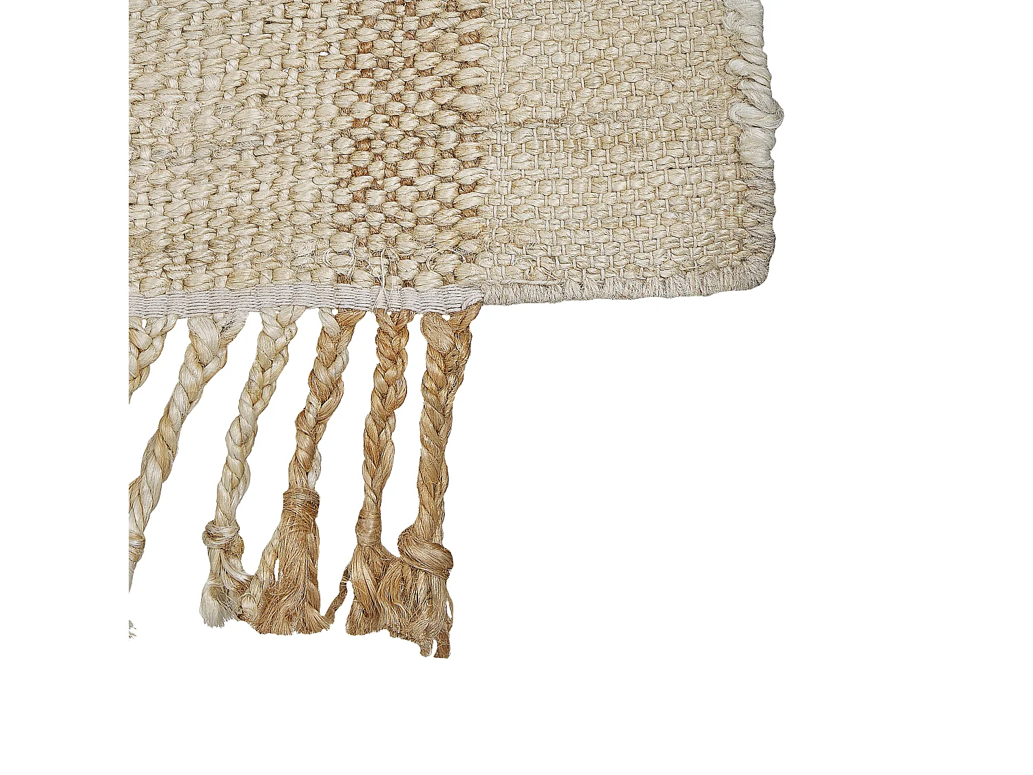 Tapis YELMEZ Beige 140 x 200 cm Jute