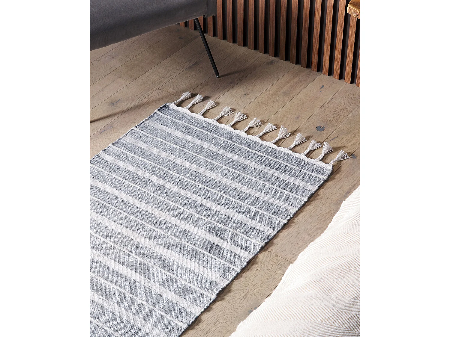 Tapis BADEMLI Gris clair 80 x 150 cm