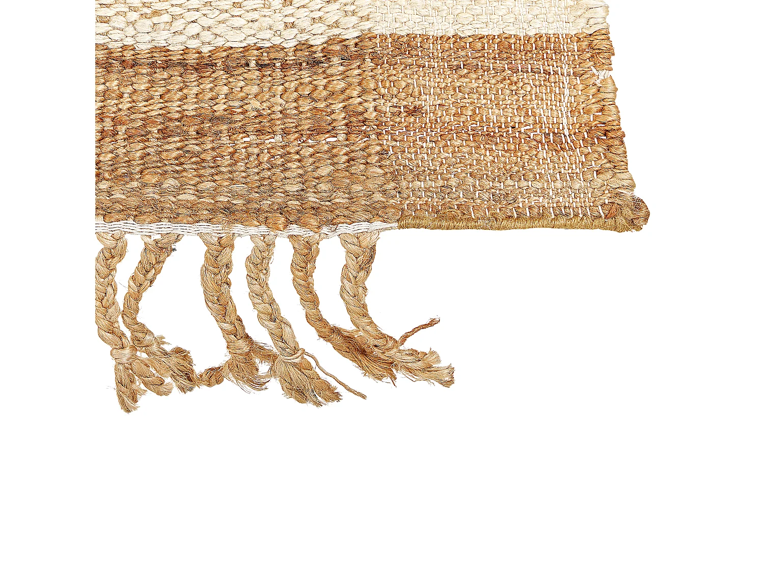 Tapis DEDEMLI 160 x 230 cm Jute Beige