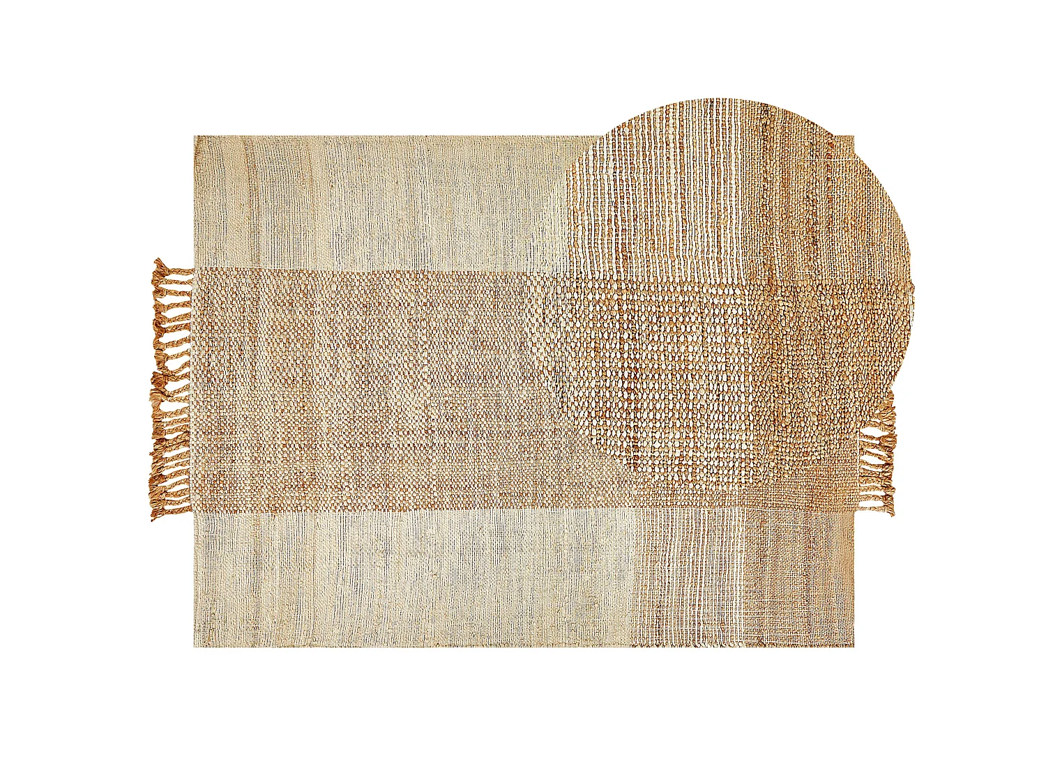 Tapis HAMZALAR 140 x 200 cm Jute Beige