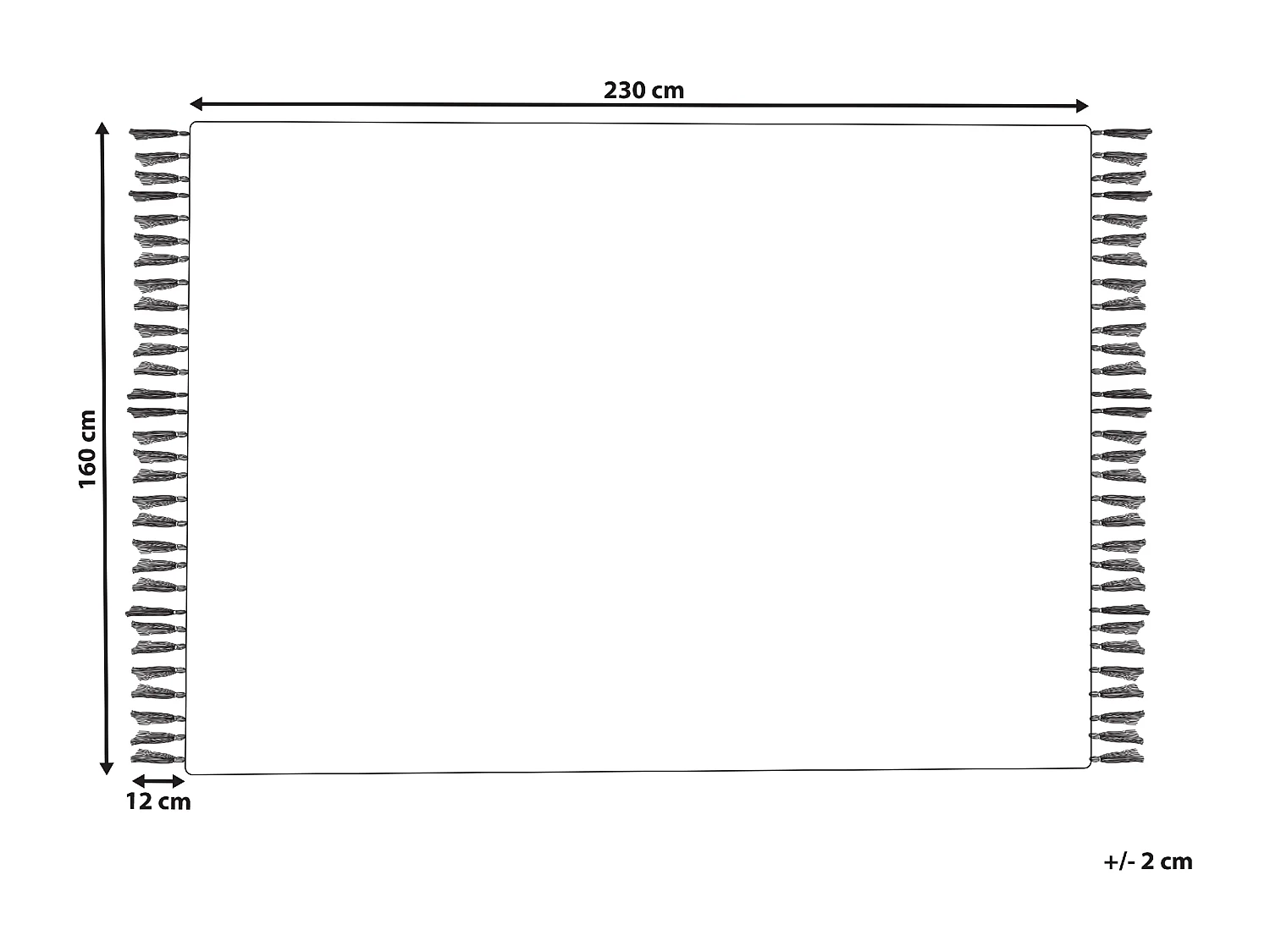 Tapis BADEMLI Vert foncé 160 x 230 cm