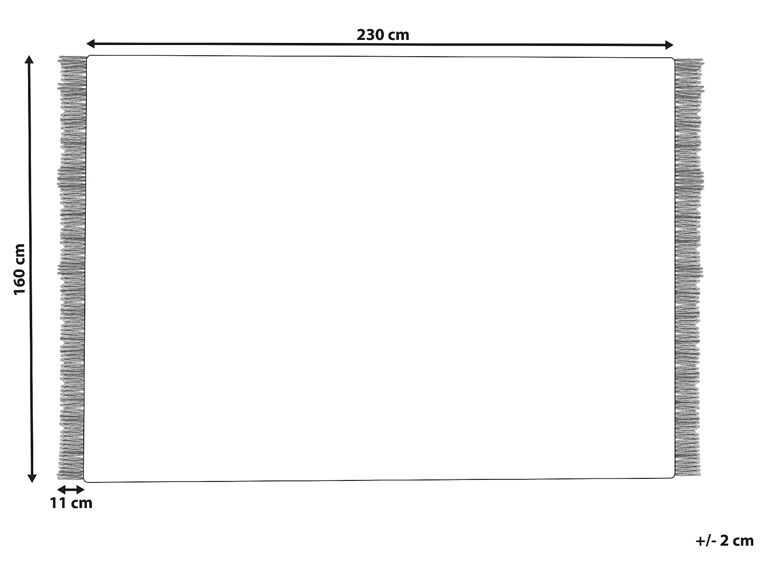 Tapis YAZLIK Beige 160 x 230 cm Laine