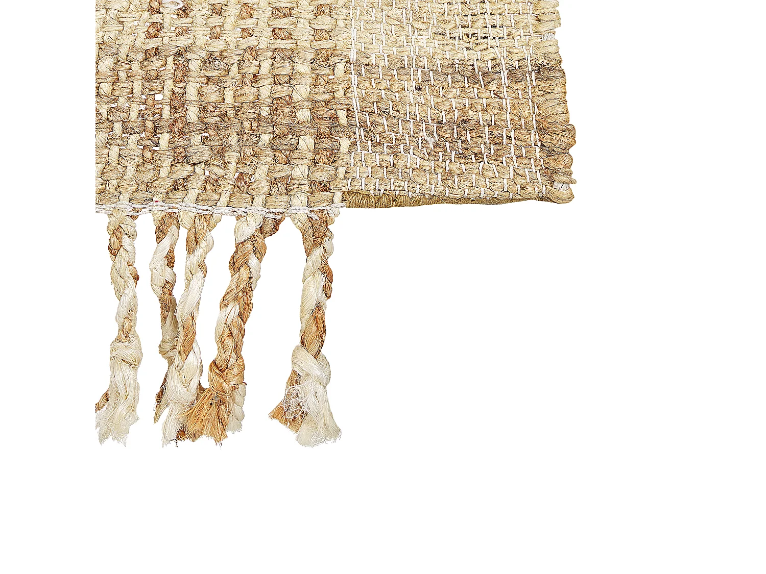 Tappeto BERISSA 140 x 200 cm Iuta Beige