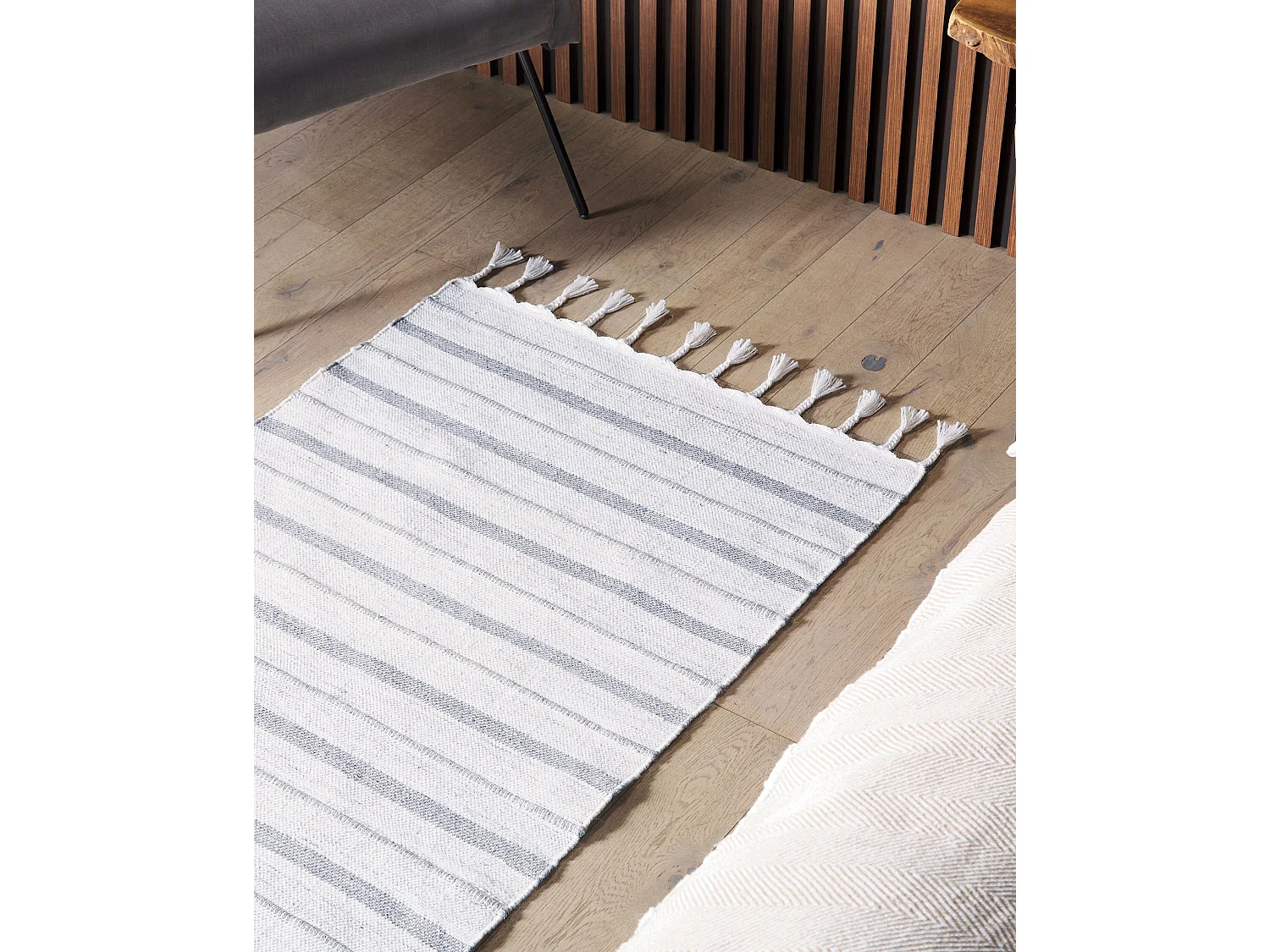 Tapis blanc cassé 80 x 150 cm BADEMLI
