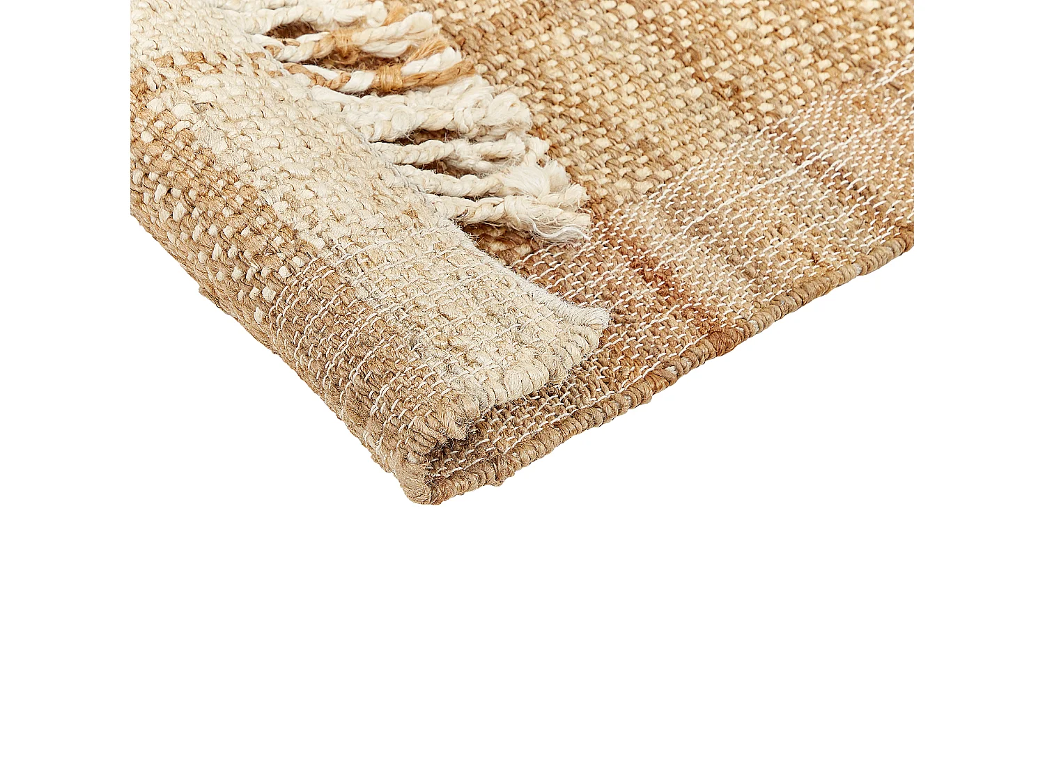 Vloerkleed KARKIN 200 x 300 cm Jute Beige