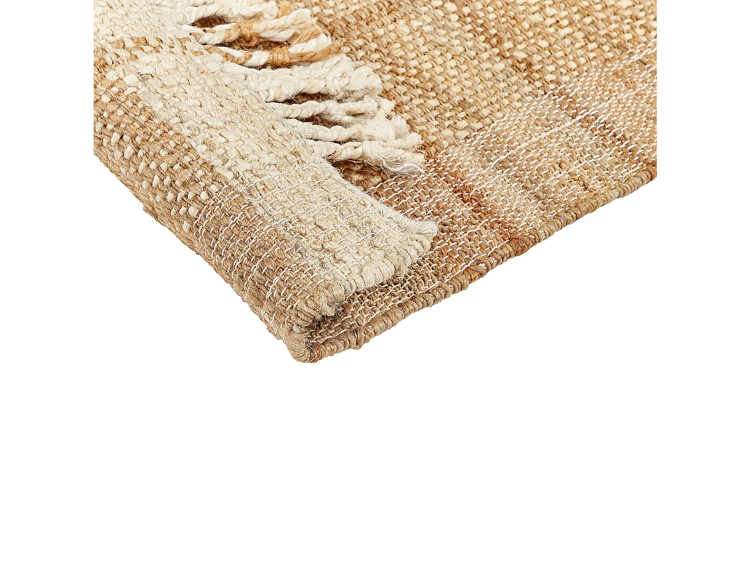 Vloerkleed KARKIN 200 x 300 cm Jute Beige