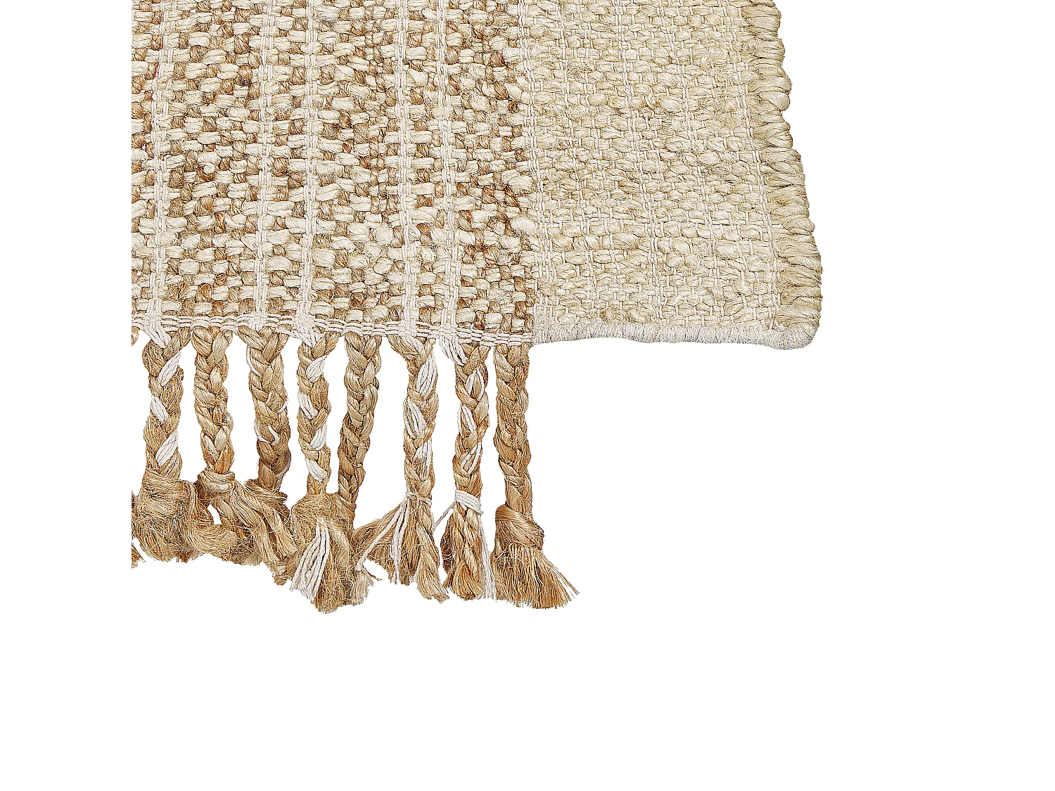 Tapis ORTAOBA 140 x 200 cm Jute Beige