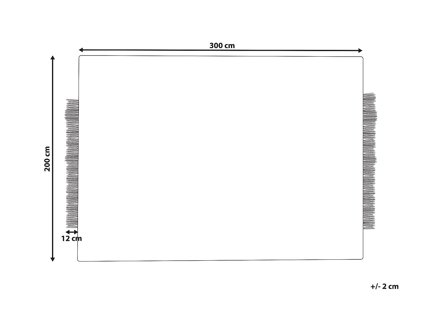 Tapis DIVARLI Beige 200 x 300 cm Laine