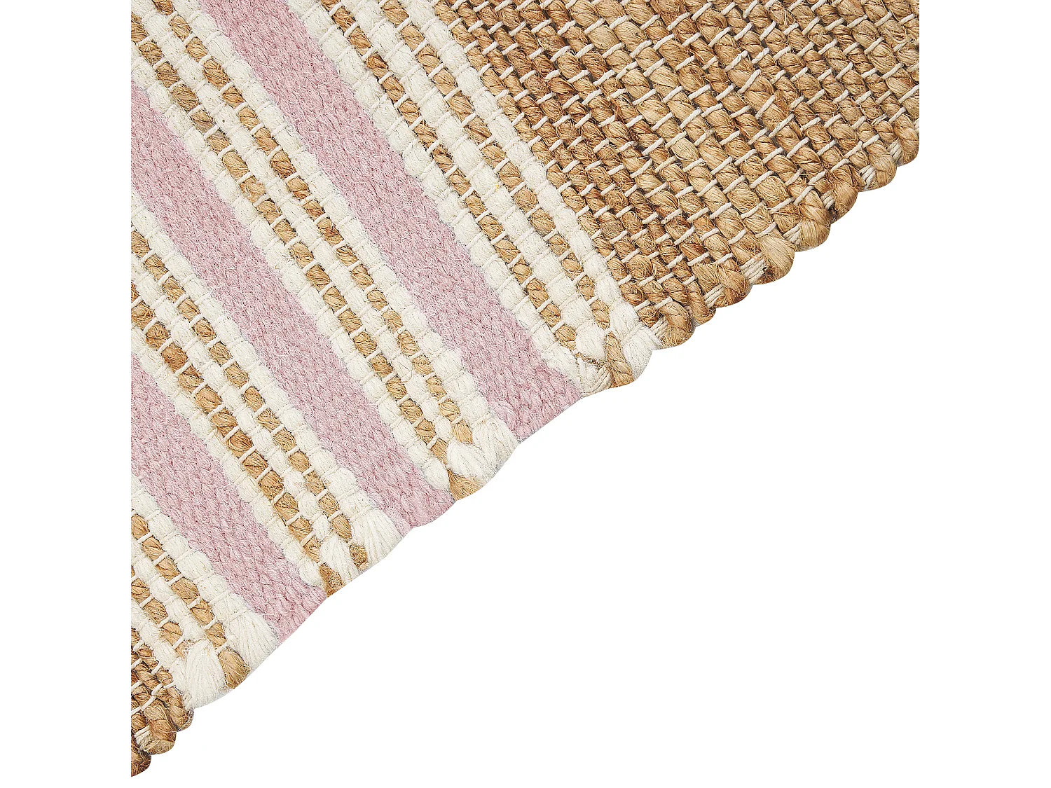Tapete MIRZA 160 x 230 cm Juta Rosa pastel