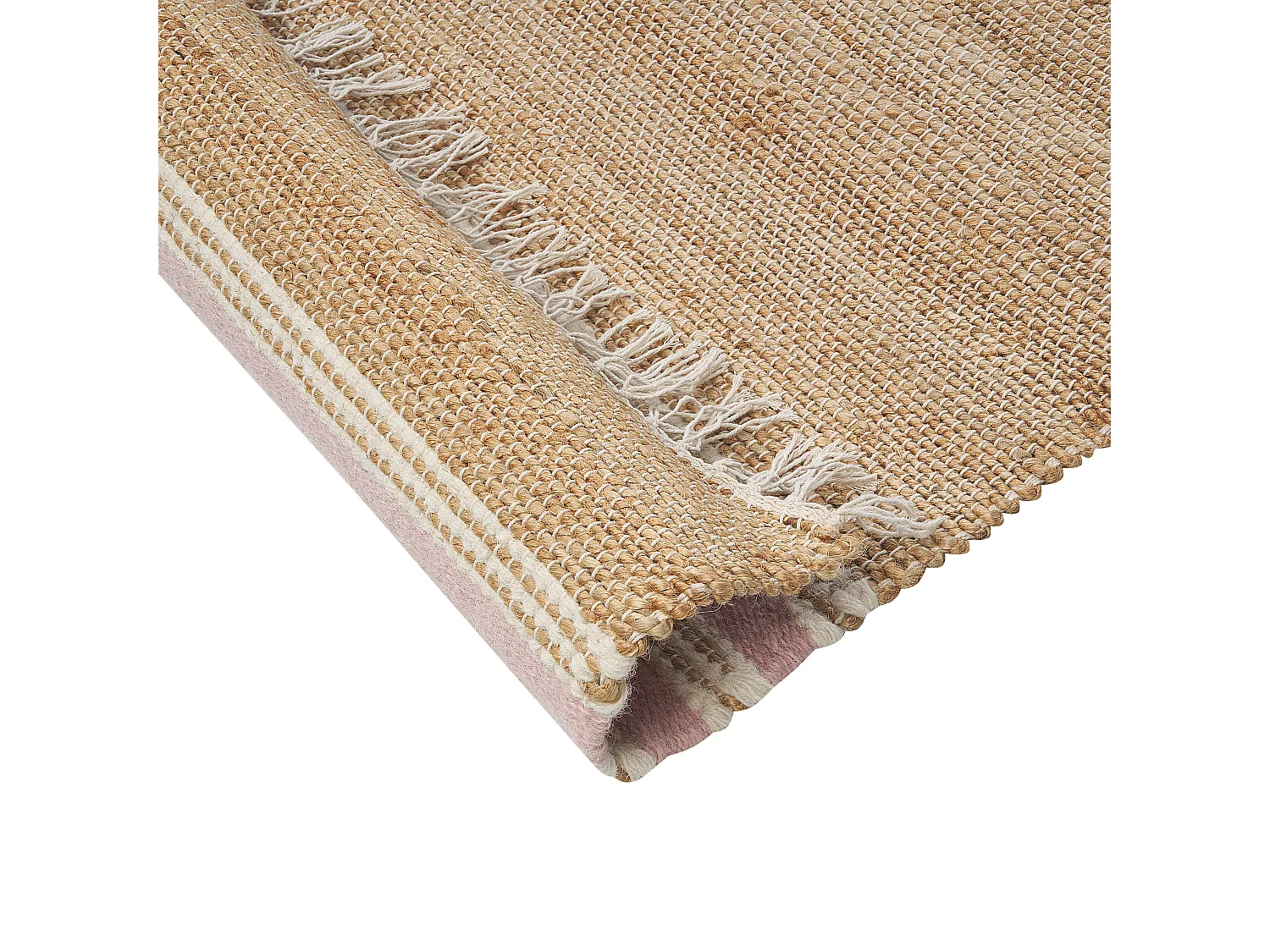 Tapete MIRZA 160 x 230 cm Juta Rosa pastel