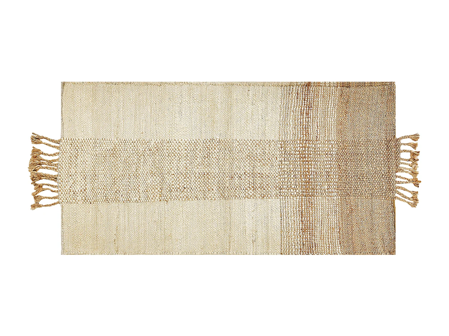 Tapis HAMZALAR Beige 80 x 150 cm Jute