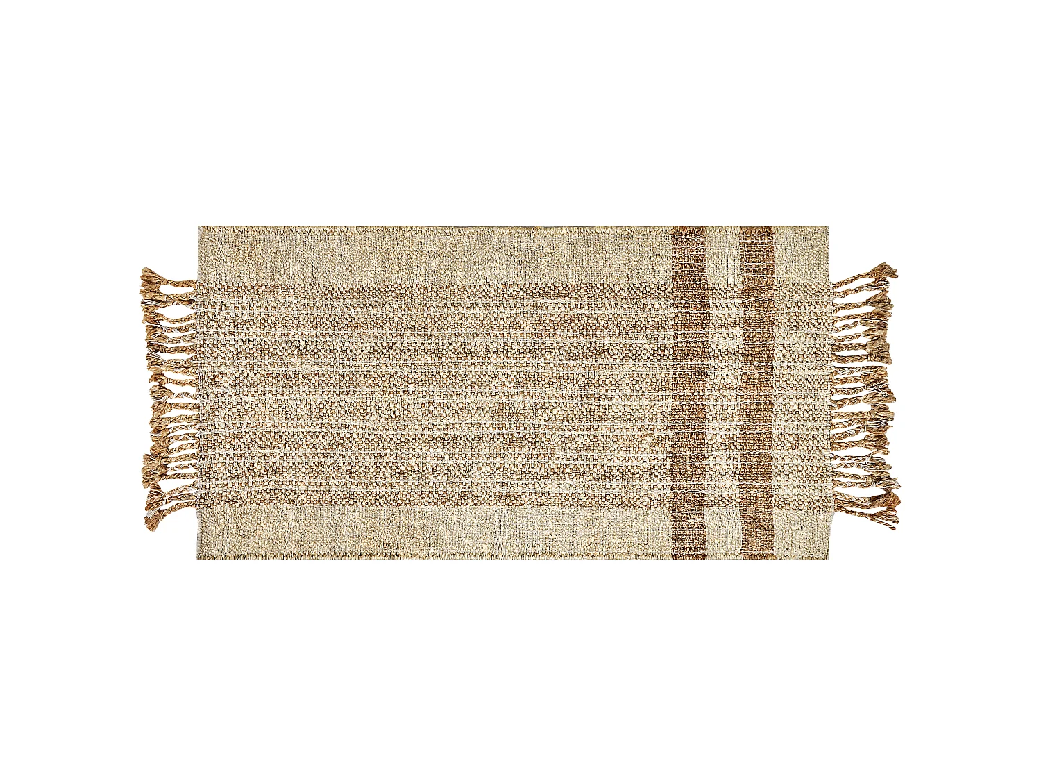Tapis ORTAOBA 80 x 150 cm Jute Beige