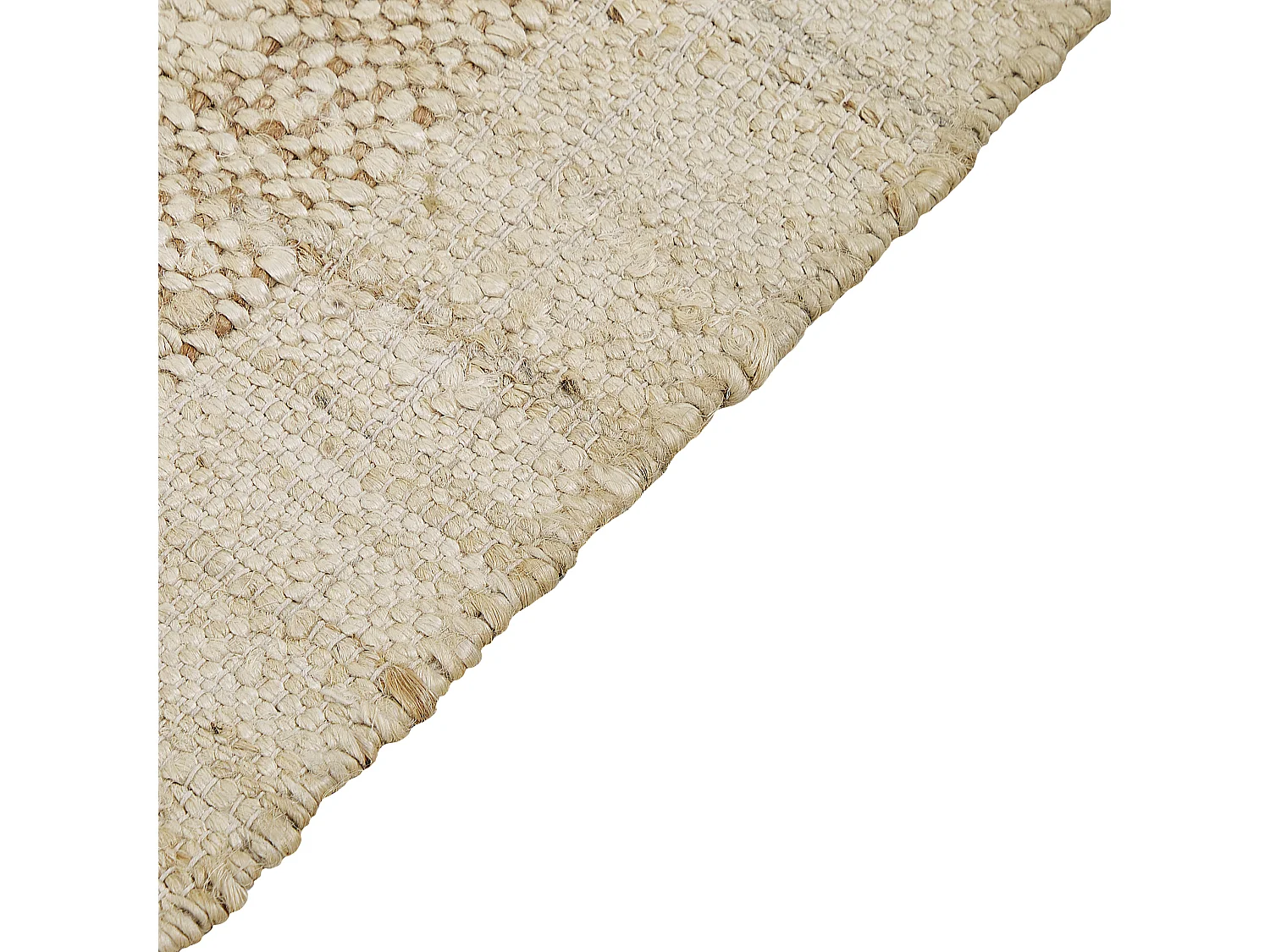 Vloerkleed YELMEZ 160 x 230 cm Jute Beige