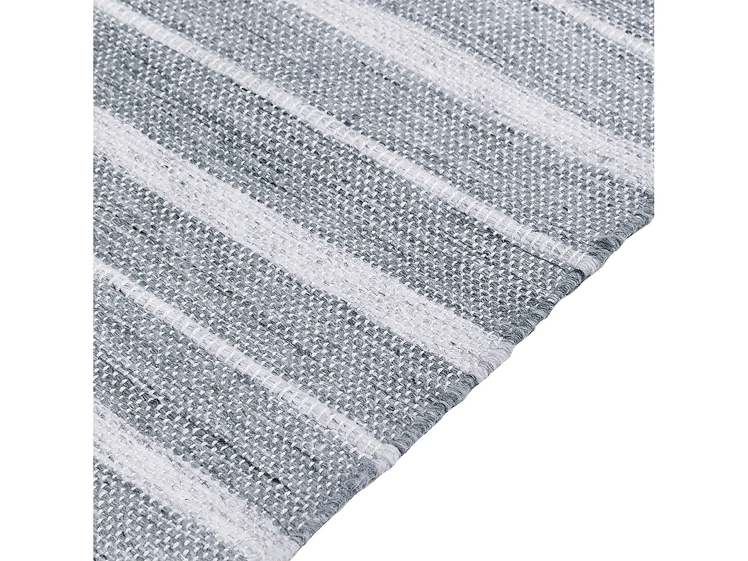 Tapis gris clair 160 x 230 cm BADEMLI