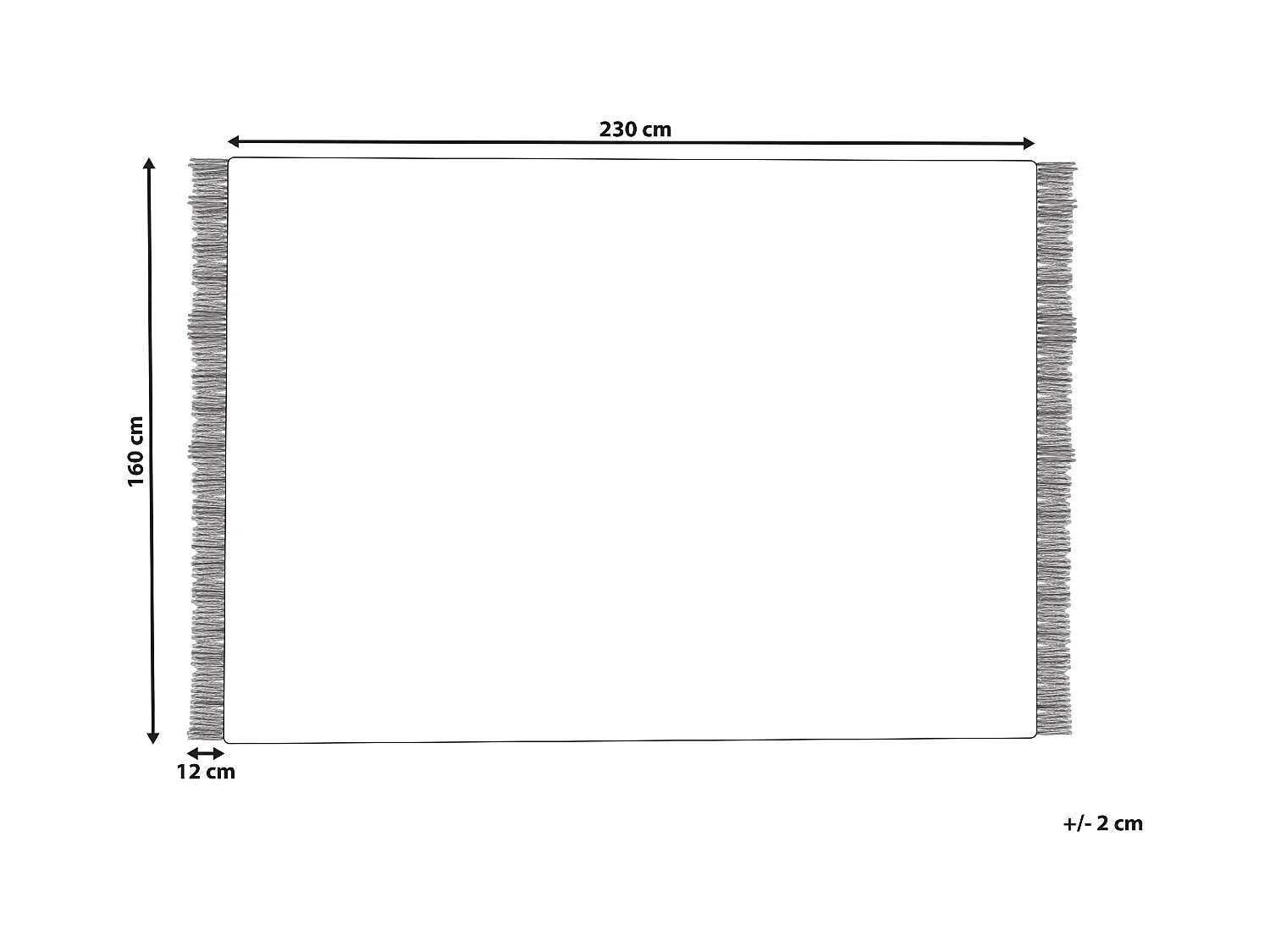 Teppich Wolle grau 160 x 230 cm Kurzflor TEKELER