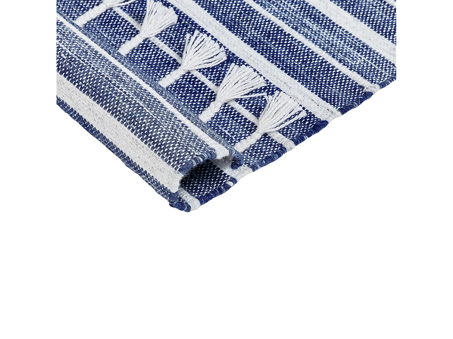 Tapis BADEMLI Bleu foncé 140 x 200 cm