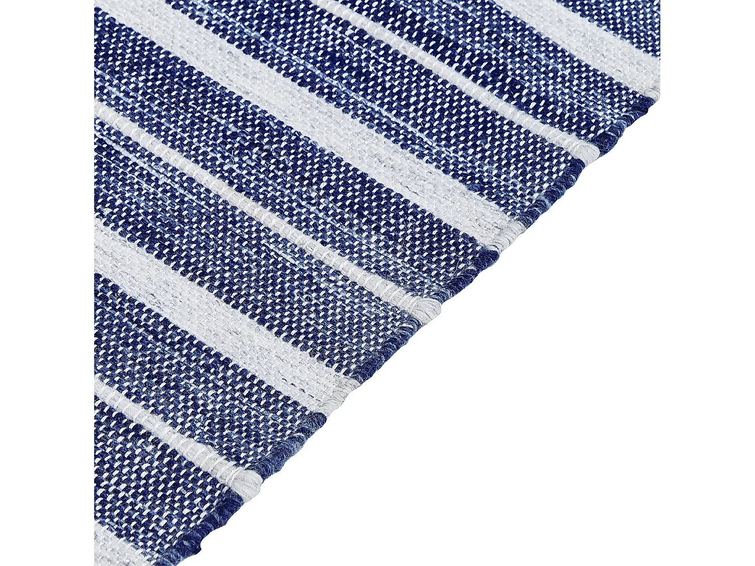 Rug BADEMLI Dark Blue 140 x 200 cm