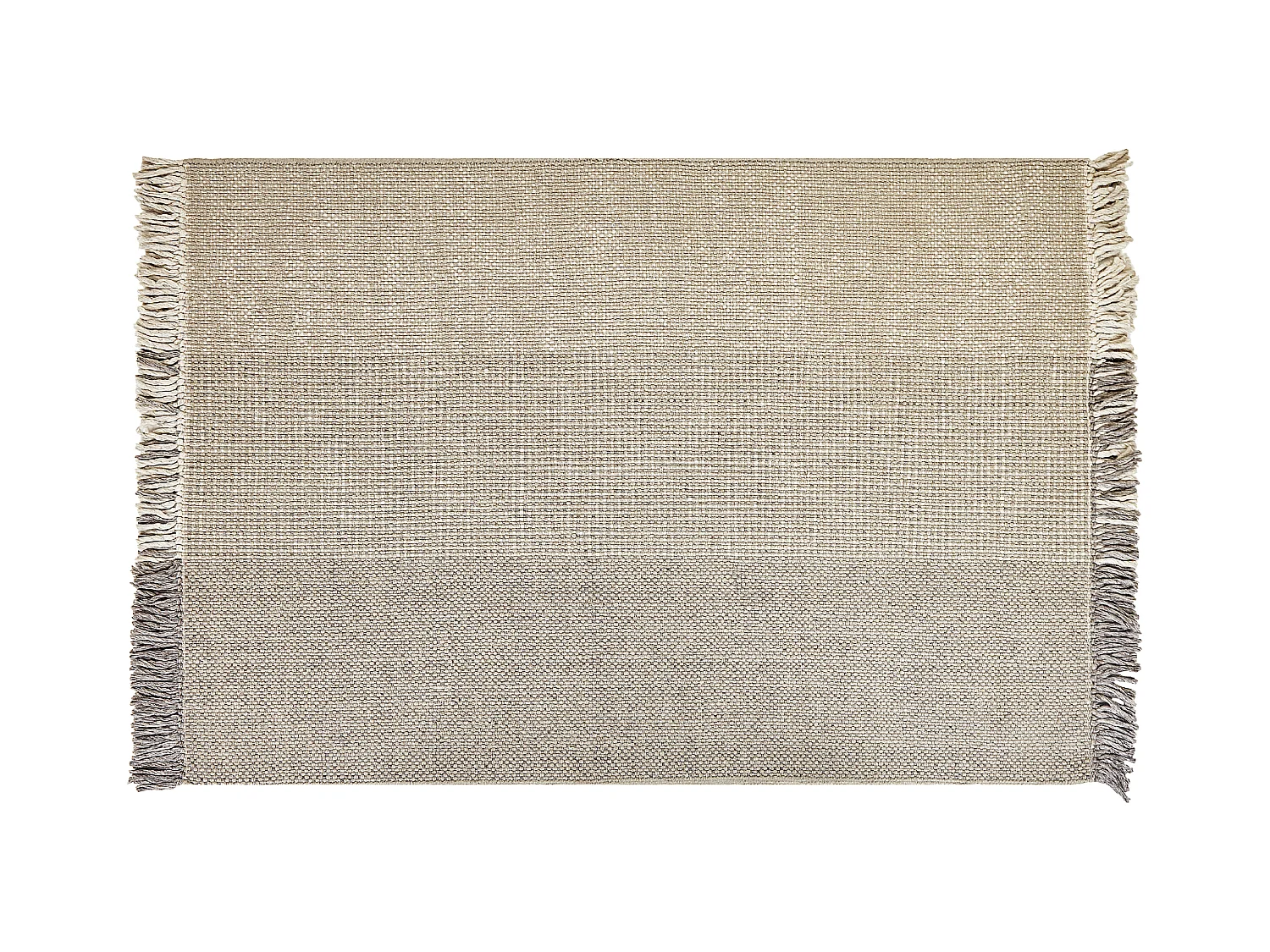 Tapete de lã cinzenta 140 x 200 cm TEKELER