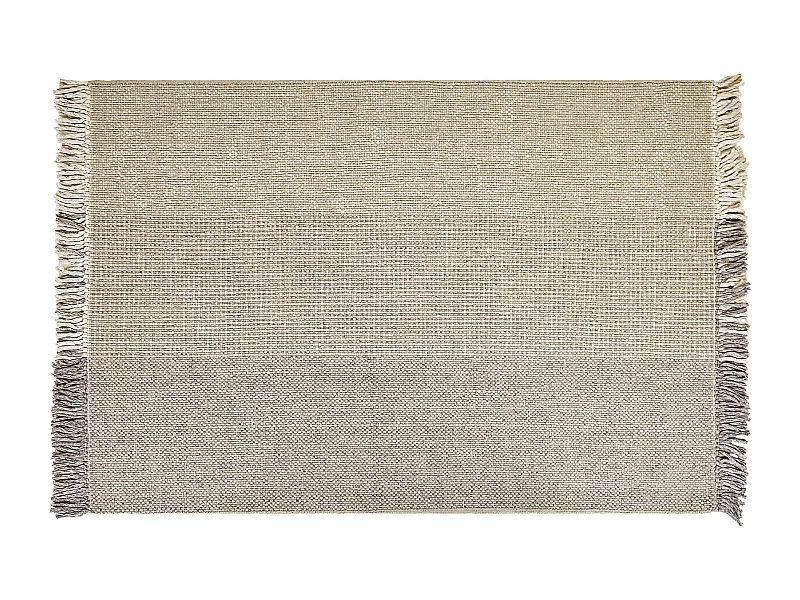 Tapete de lã cinzenta 140 x 200 cm TEKELER