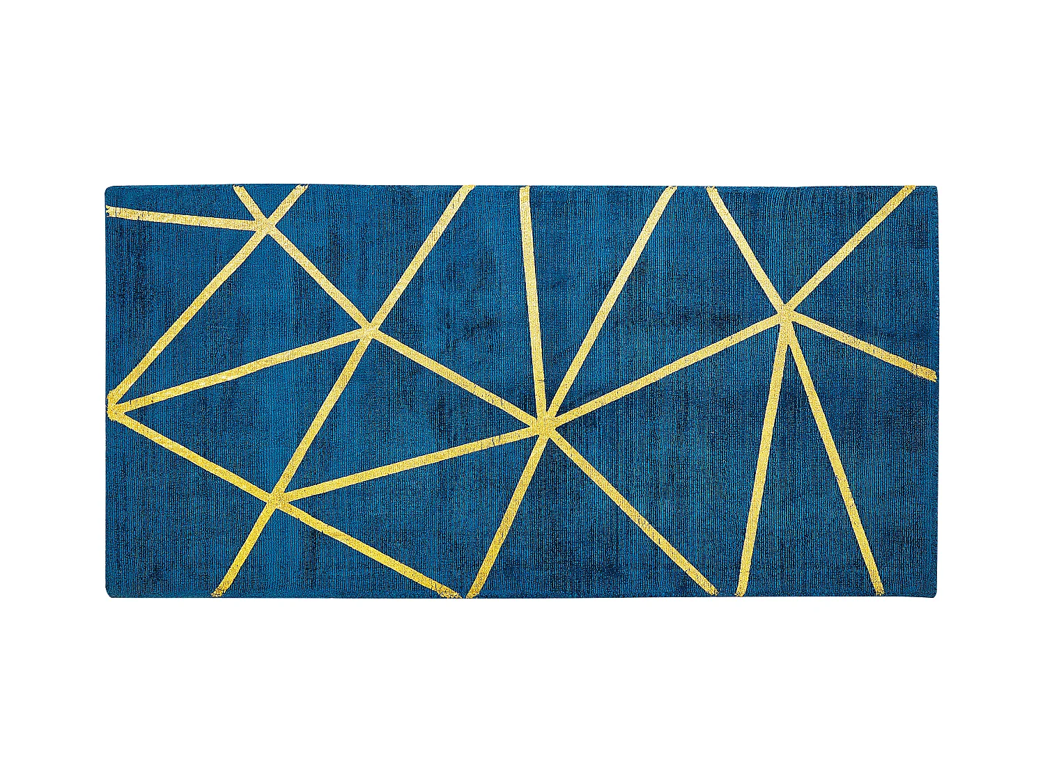 Tapis HAVZA Bleu 80 x 150 cm Soie artificielle