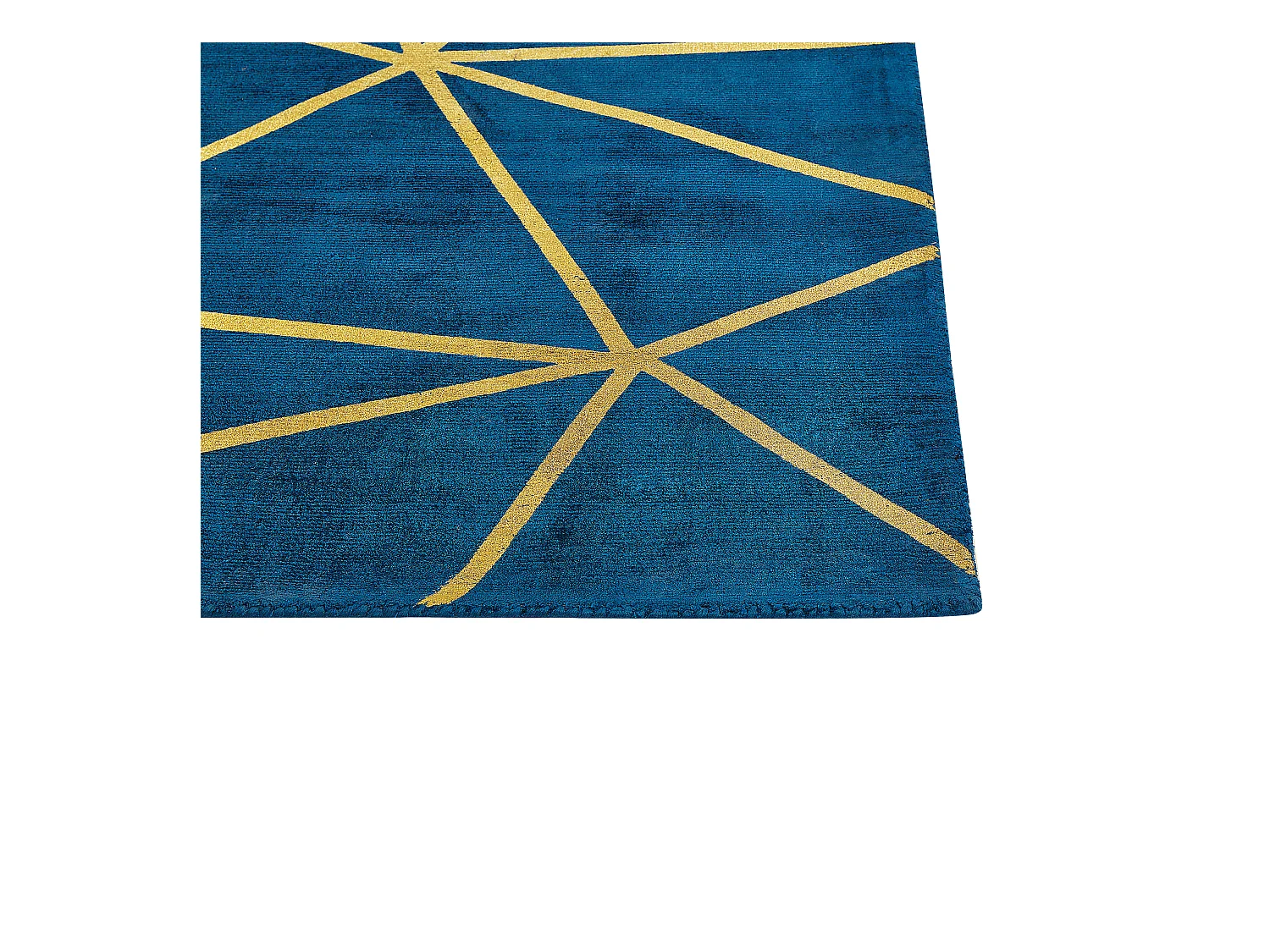 Tapis HAVZA Bleu 80 x 150 cm Soie artificielle