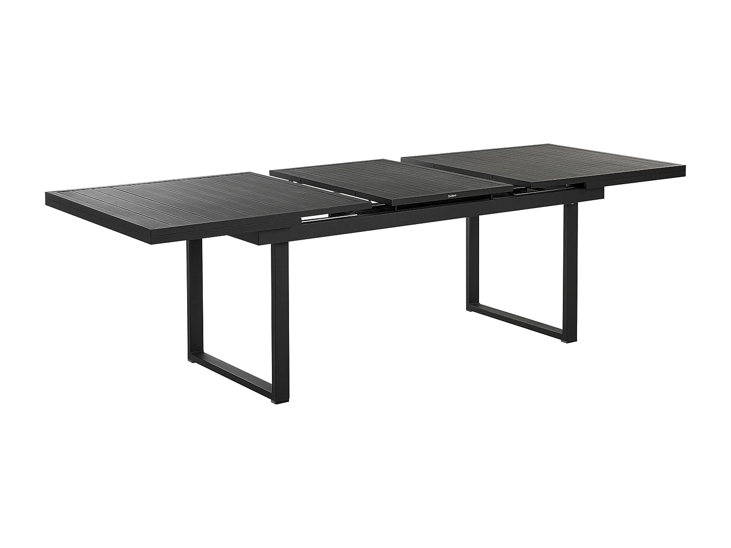 Tuinset 6-zitter VALCANETTO/TAVIANO Metaal Zwart