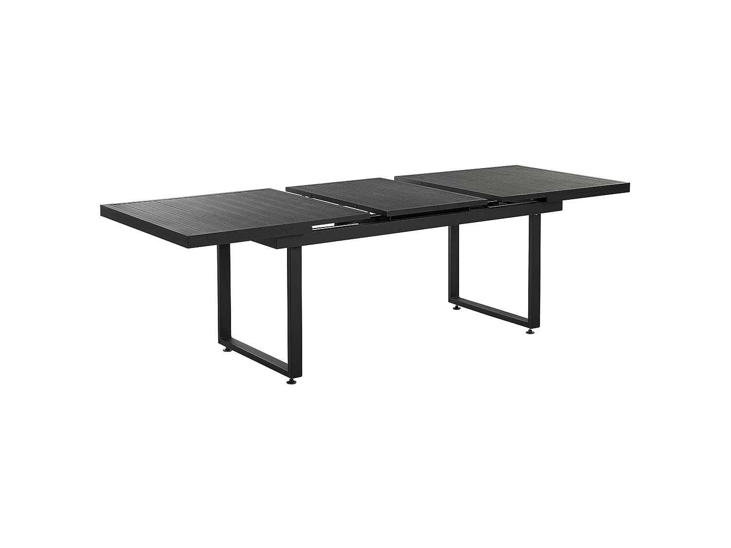 Tuinset 8-zitter VALCANETTO/BUSSETO Metaal Zwart