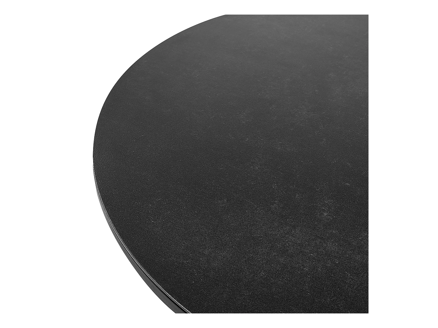 Salle à manger de jardin 4 places OLMETTO/BUSSETO Métal Noir