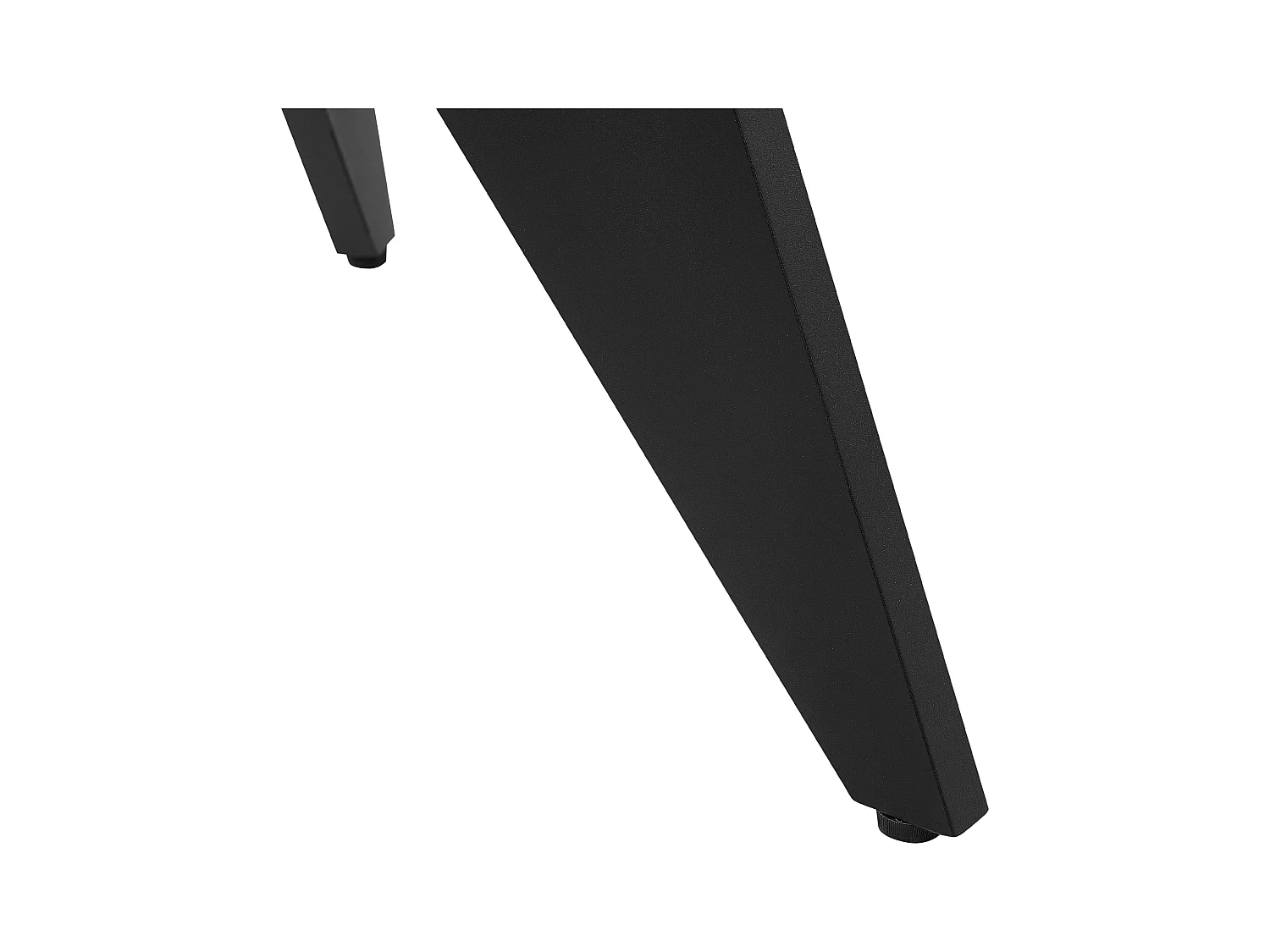 Salle à manger de jardin 4 places OLMETTO/BUSSETO Métal Noir