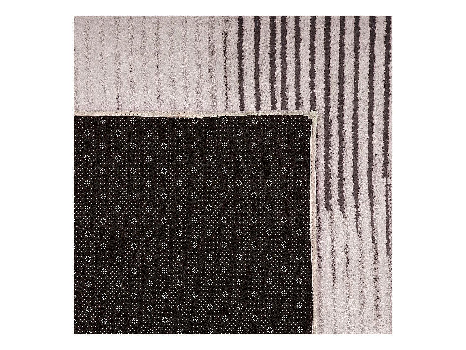 Teppich rosa 160 x 230 cm geometrisches Muster Kurzflor KALE