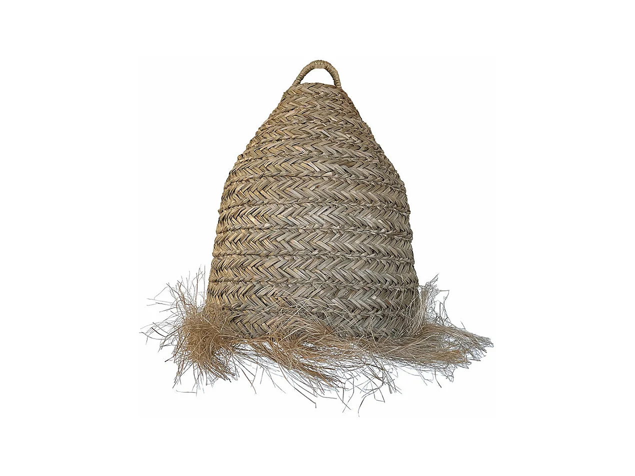 Abat-jour ANAFI Beige Fibre naturelle H47cm