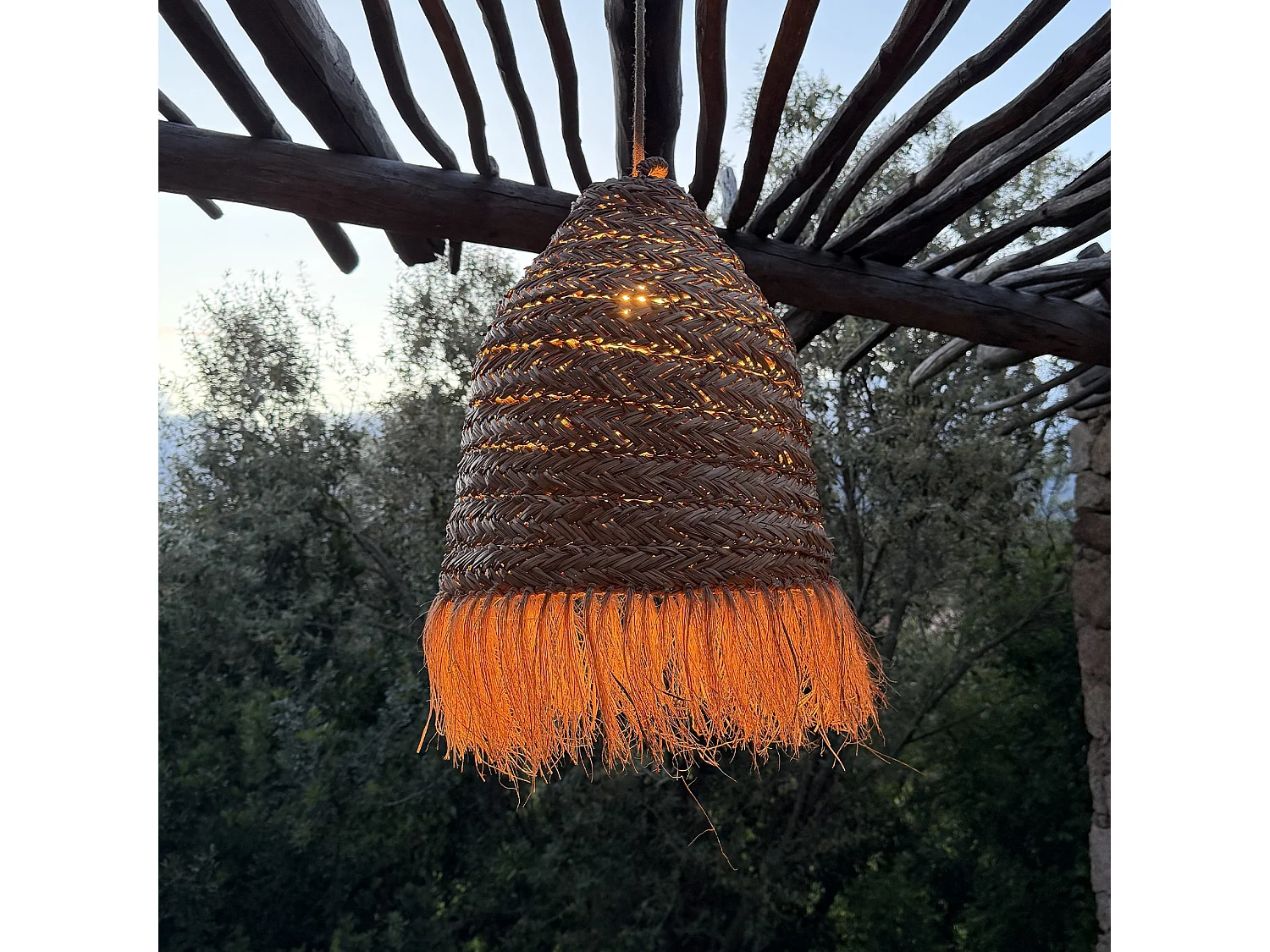 Abat jour naturel seul ANAFI INDOOR H47cm
