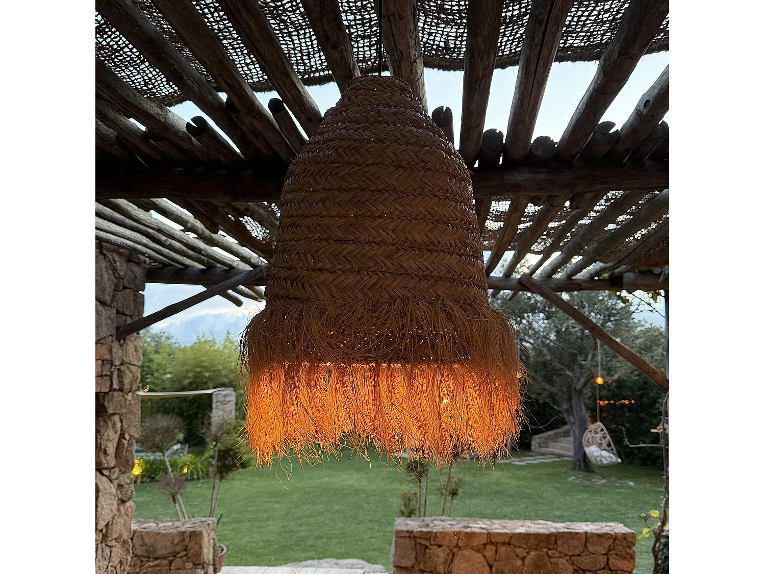 Abat jour naturel seul ANAFI INDOOR H47cm