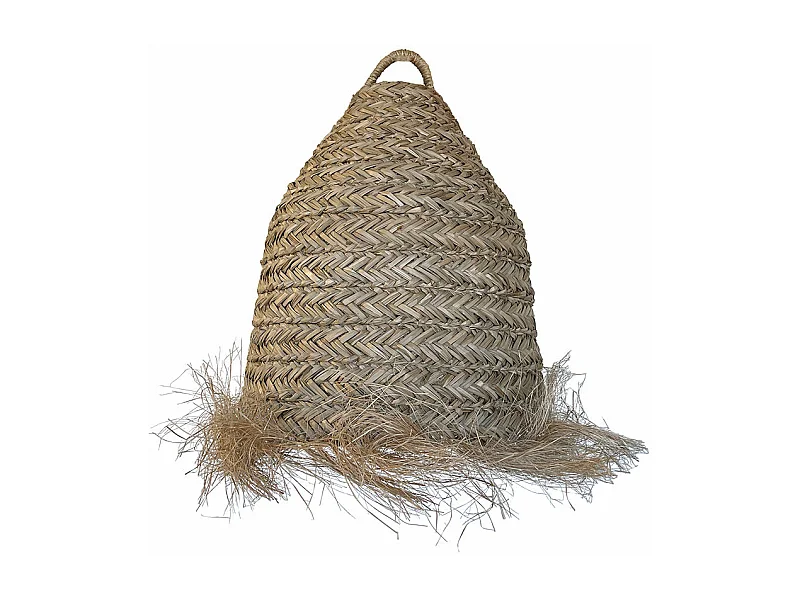 Abat-jour ANAFI Beige Fibre naturelle H47cm