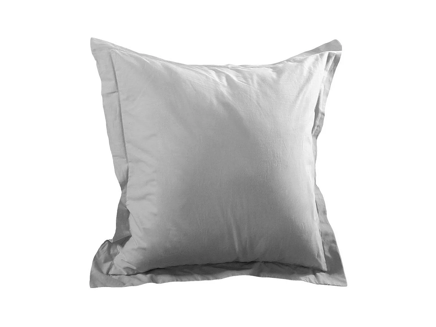 Une taie d'oreiller 65x65 cm - Gris Perle
