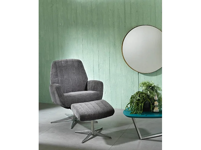 Fauteuil Moderne - Influencer 3 - Gris