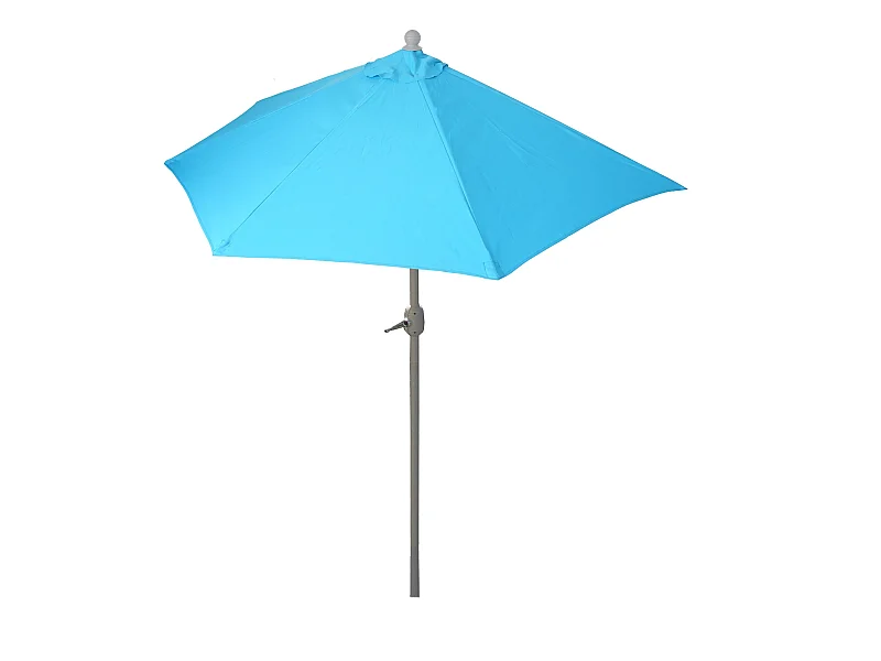 Demi parasol semi-circulaire balcon aluminium 285 x 145 x 252 cm 04_0003903