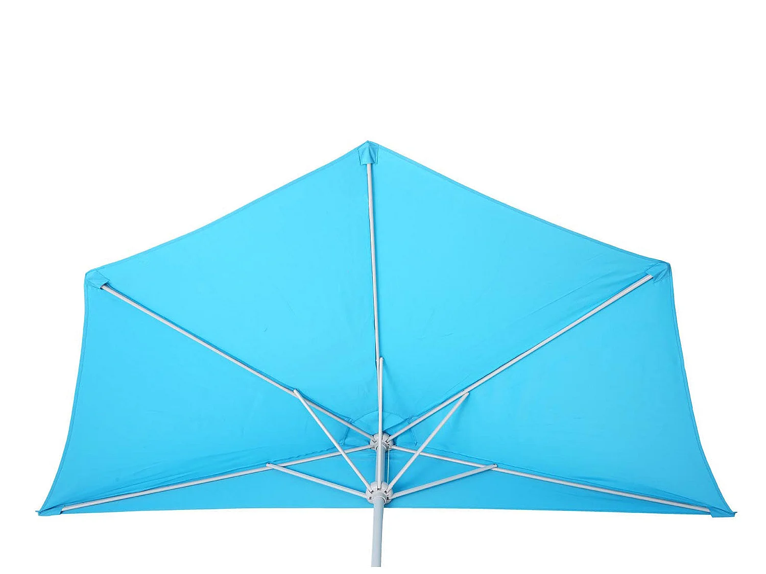 Demi parasol semi-circulaire balcon aluminium 285 x 145 x 252 cm 04_0003903