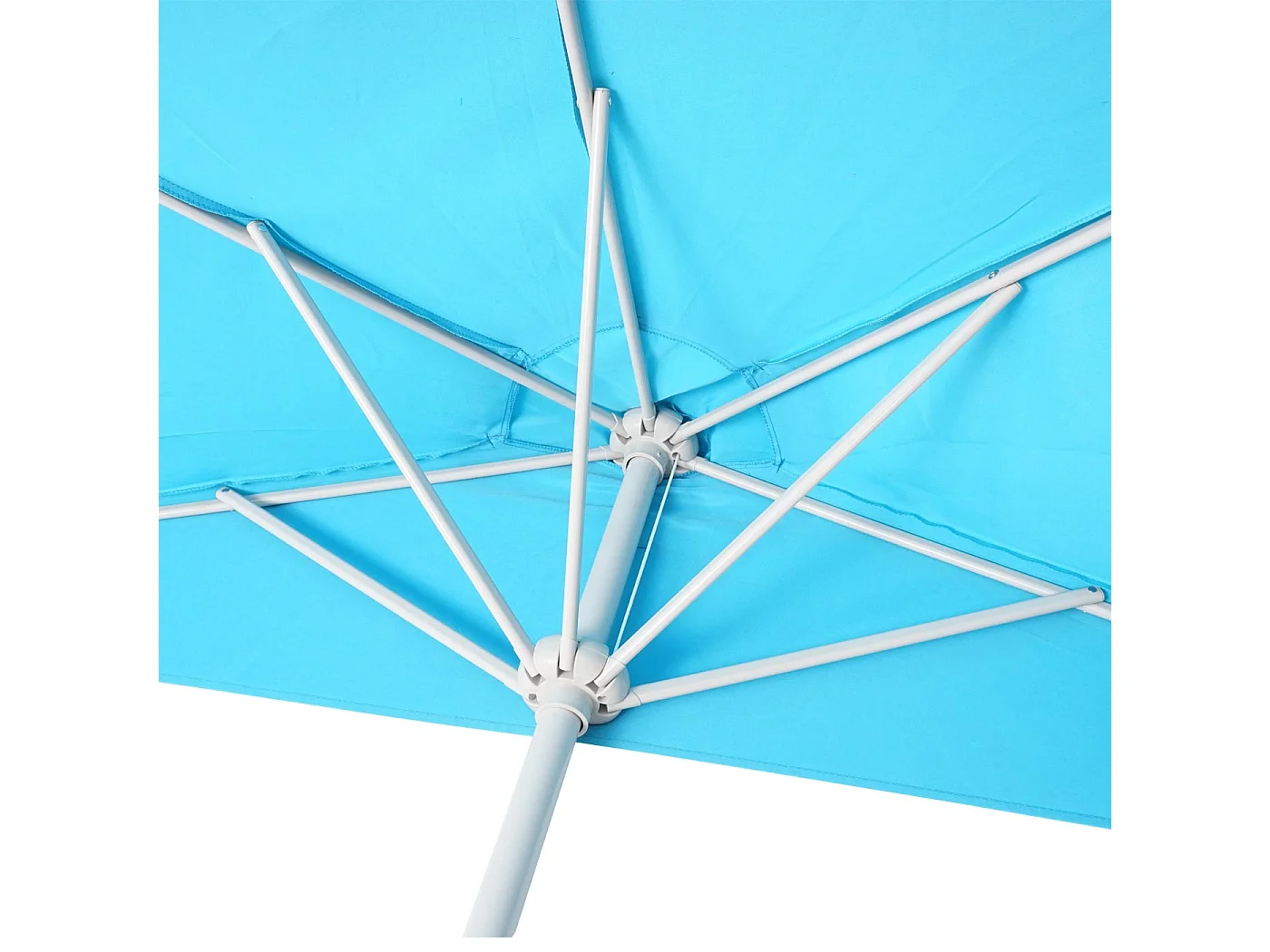 Demi parasol semi-circulaire balcon aluminium 50 x 32 x 32 cm 04_0003844