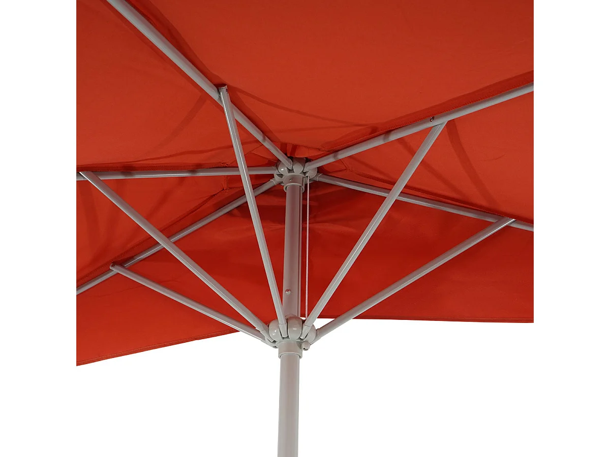 Demi parasol semi-circulaire balcon aluminium 285 x 145 x 208 cm 04_0003902