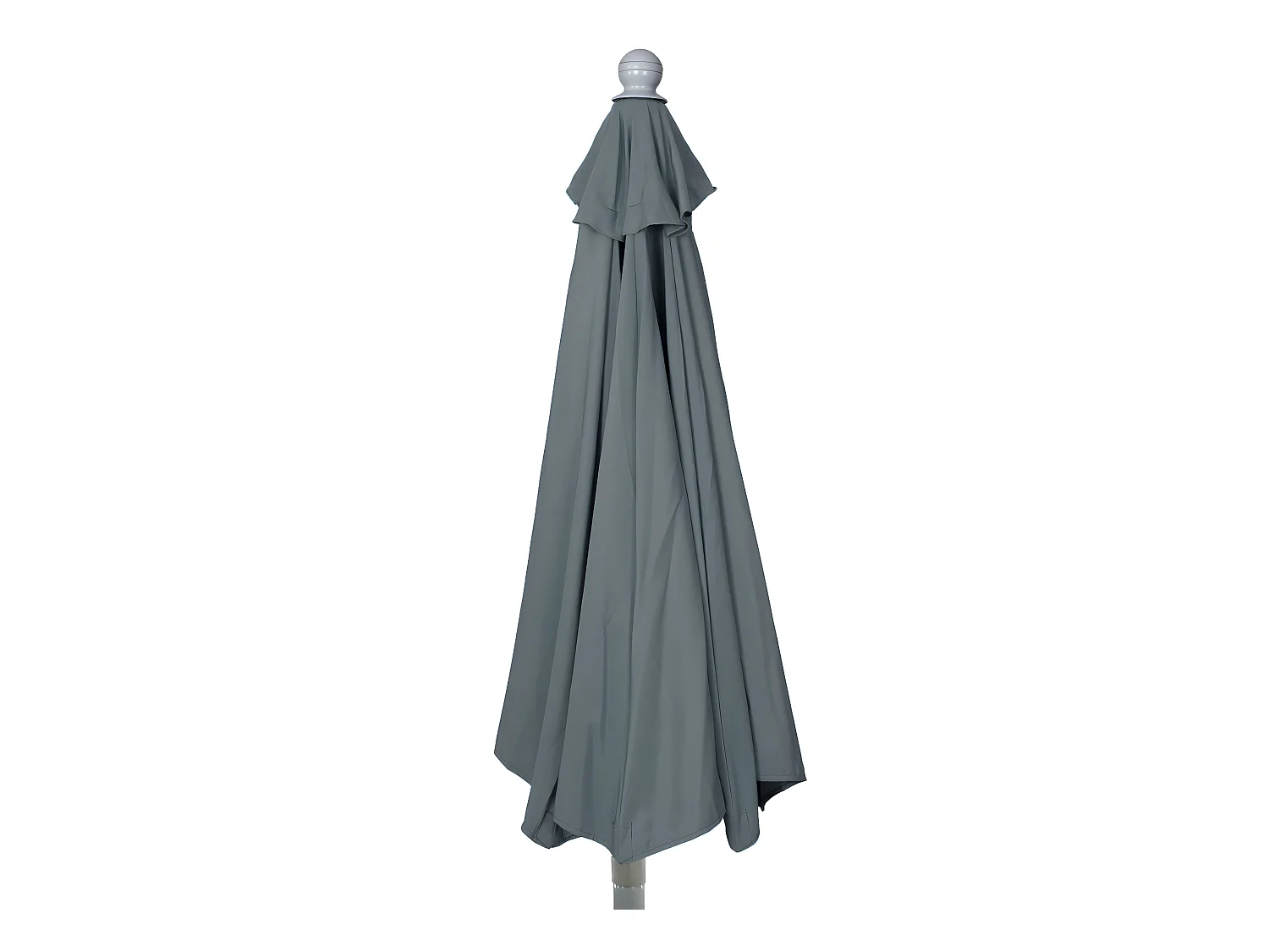 Demi parasol semi-circulaire balcon aluminium 285 x 145 x 252 cm 04_0003837