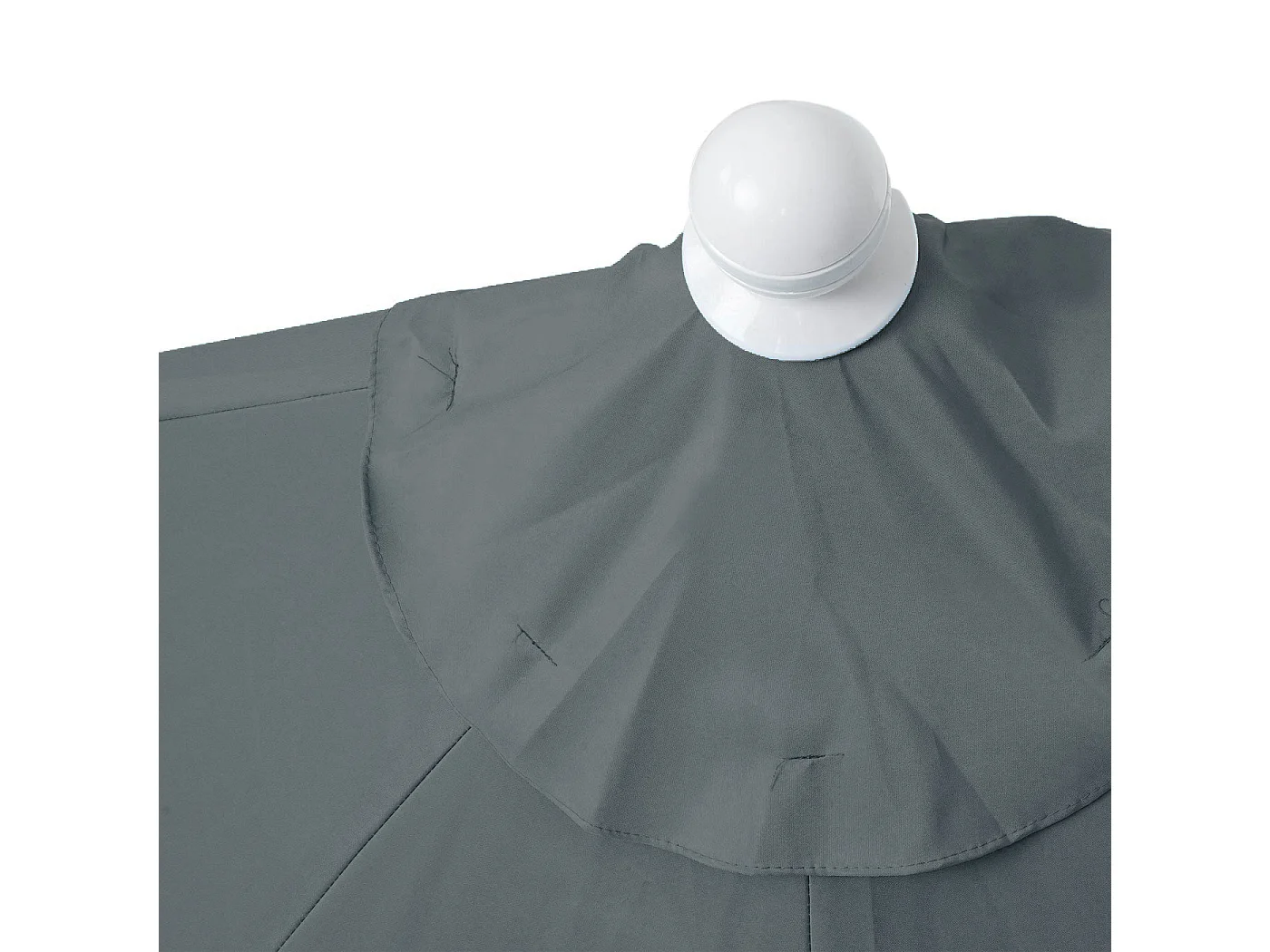 Demi parasol semi-circulaire balcon aluminium 260 x 135 x 208 cm 04_0003851