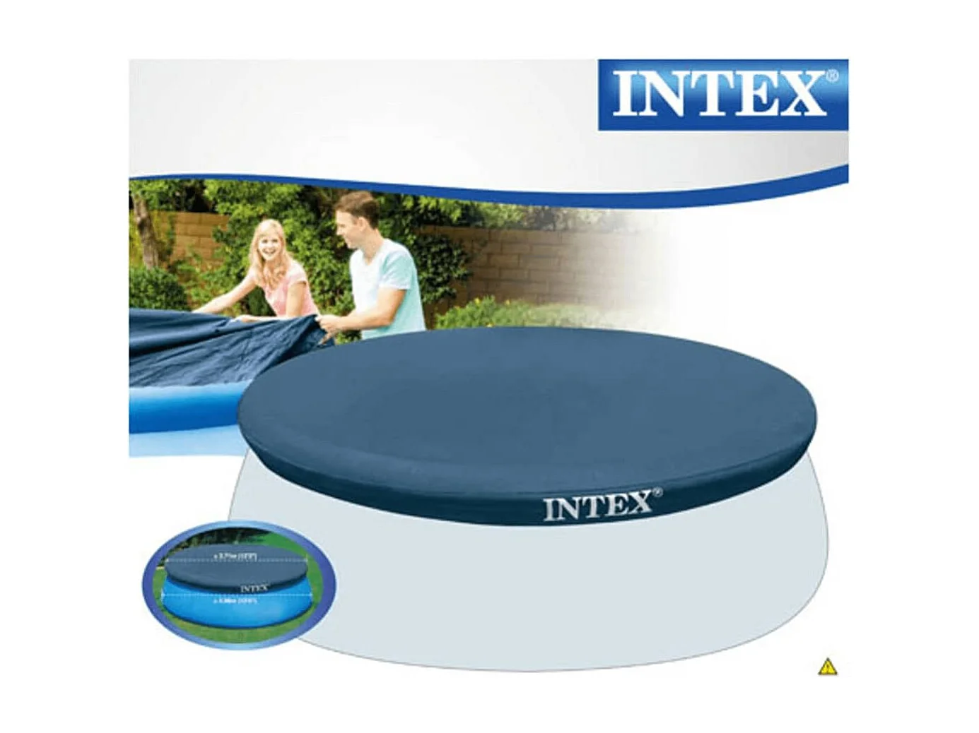 Poolplane Rund 396 cm 28026