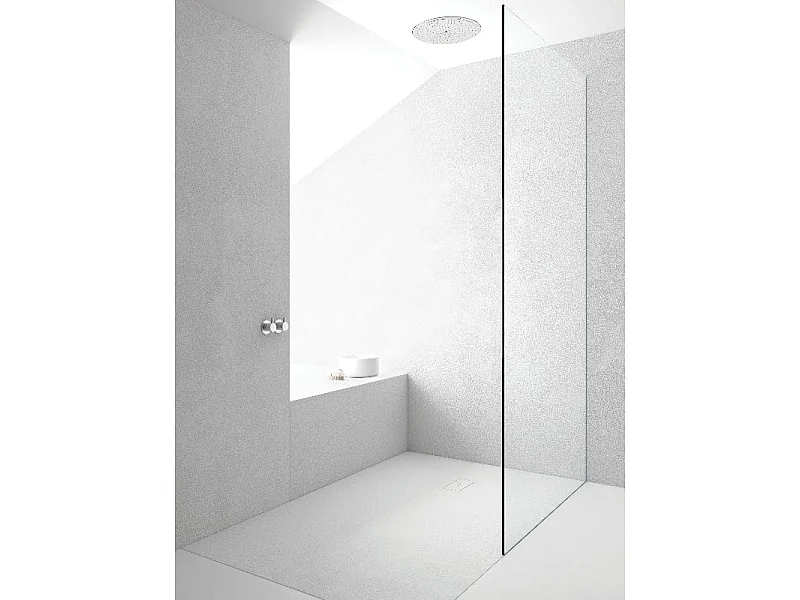 Plato de ducha resina FUSION blanco  100x120cm